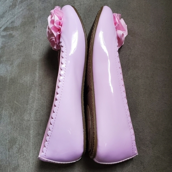 STRIDE RITE Shoes Ballet Flats Esme Pink Patent Leather SZ 4 - Picture 6 of 9